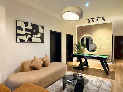 1 Bedroom Apartment with Swimming Pool, Gym, Snooker Board, Table Tennisle Te