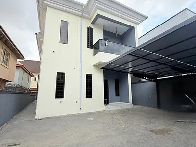 Newly Built 5-Bedroom Fully Detached Duplex with BQ in a Secure Estate
