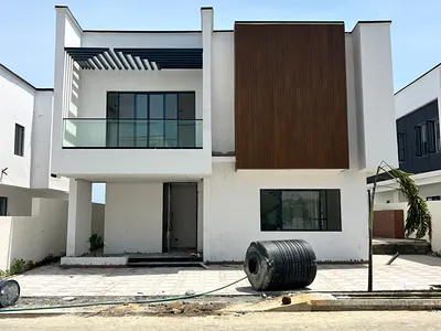Stunning 5 Bedroom Detached Duplex with Pool, 2 BQ in a Secured Estate