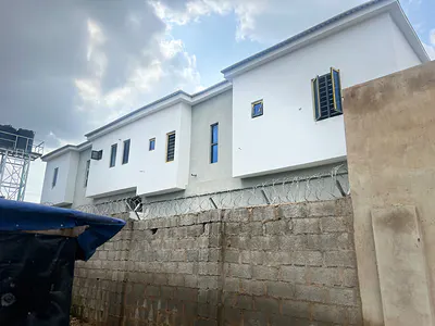 Semi- Finished 4-Bedrooms Semi Detached Duplex
