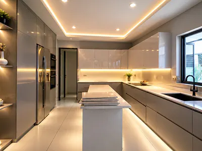 Luxury 4 Bedroom Pent Floor Apartment on the 10th Floor with Elevator
