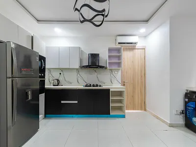 2 Bedroom Apartment with Swimming Pool, Gym, Snooker Board, Table T