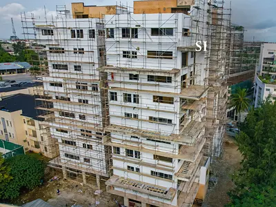 It's a 4 Bedroom Ground + 2 Condominium