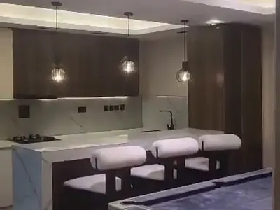 Newly Built and Fully Furnished 2 Bedroom Flat Inside an Estate
