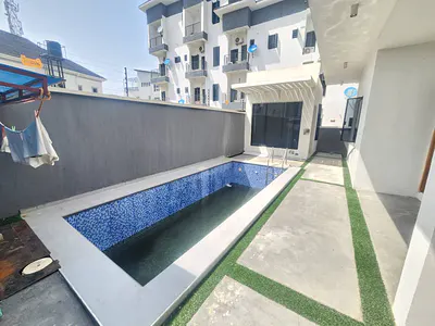 Newly Built 4 Bedroom Fully Detached Duplex with BQ and Swimming Pool