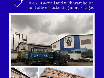 For Sale Prime Industrial Property Iganmu, Lagos