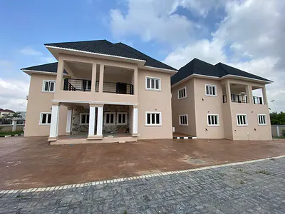 Newly-Built 5 Bedroom Semi-Detached Duplex with BQ and Extra Room