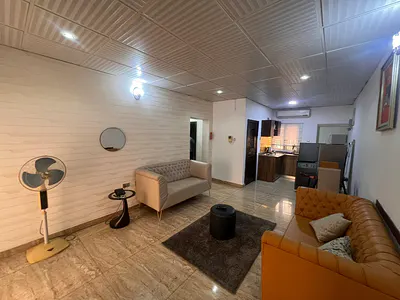 Furnished & Service 2 Bedroom Flat