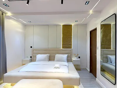 Kresta *a Brand New Luxury 2 Bedroom with 2 Balconies, PS5, Gym, S