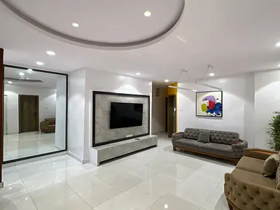 Furnished 3 Bedrooms Apartment with BQ