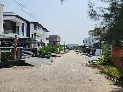 A Plot Measuring 379SQM in an Estate