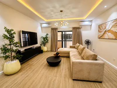 Fully Furnished & Serviced 3-Bedroom Apartment