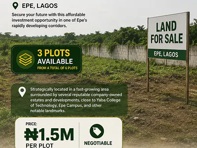 Don't Miss This Opportunity to Own Land in One of Epe's Fastest-Develo