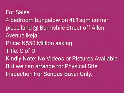 4 Bedroom Bungalow