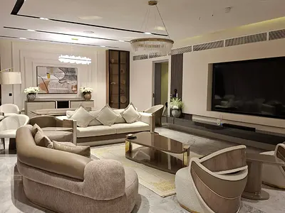 Furnished 4 Bedrooms Apartment with 2 Furnished BQ