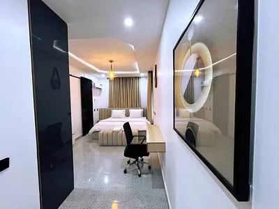 Luxury 2-Bedroom Apartment with 24/7 Electricity