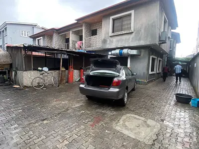2 Wings of 4-Bedroom Semi-Detached House with 2 Rooms Boys' Quarters E