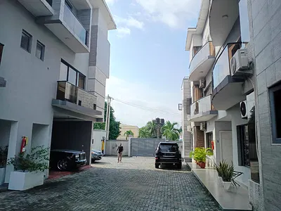 Serviced Three (3) Bedroom Flat with a Room BQ