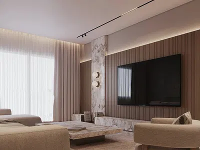 Fully Automated Luxury 2 Bedroom Apartment + BQ, Pool, Gen, Green Area