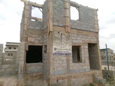 Luxury 3bedroom Terrace Duplex Carcass in Lugbe, Abuja -- Nigeria.