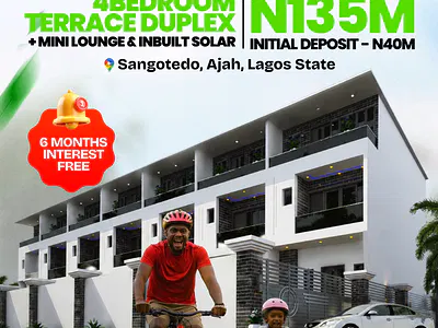 Luxury 4bedroom Terracey Duplex on Two Floors