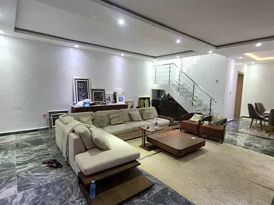 Luxury Fully Furnished & Serviced 4-Bedroom Terrace Duplex with BQ