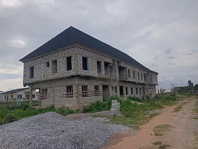 2bedroom Terrace Duplex Carcass in Lugbe, Abuja -- Nigeria.