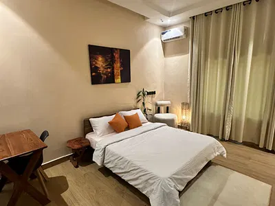 Well-Furnished 1-Bedroom Single Room Apartment with Kitchen