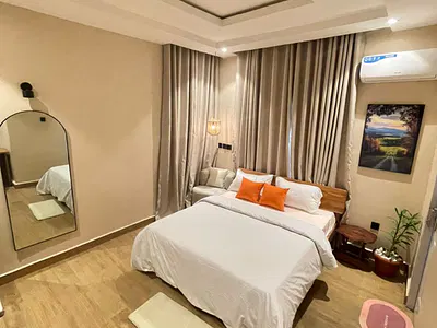 Executive 1-Bedroom Single Room Apartment with Quality Finishes