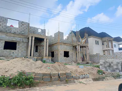 4-Bedroom Terrace Duplex in an Estate (Super Carcass)