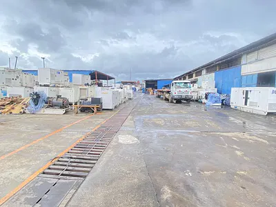 Factory with Power Plant Structures on More Than 3 Acres