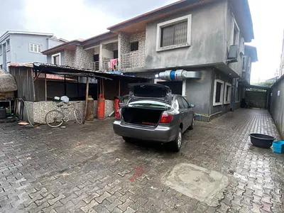 Well Built 2 Units of 4 Bedroom Semi Detached Duplex with 2 Rooms BQ