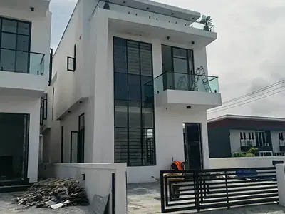 Newly Built 5-Bedroom Fully Detached Duplex with BQ in a Secure Estate