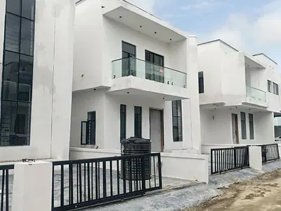 Newly Built 4-Bedroom Fully Detached Duplex with BQ in a Secure Estate