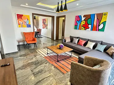 Fully Furnished 2-Bedroom Apartment with Luxury Interiors