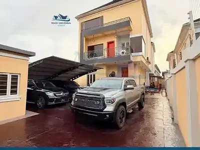 All En-Suites 6 Bedroom Detached Duplex with 2 Bedroom Flats and BQ