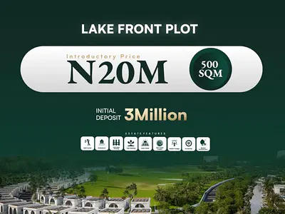 Lake Front Plot, Mowe Golf Town
