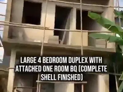 4 Bedroom Duplex (Complete Shell Finished) with an Attached 1-Room BQ