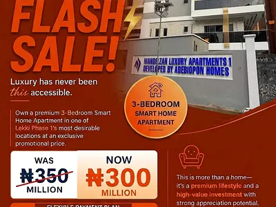Spacious 3 Bedroom Apartment Flash Sales (Till 24 July 2026)