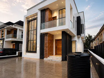 Luxury 4-Bedroom Fully Detached Duplex with BQ & Swimming Pool