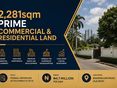 2, 281SQM Prime Commercial & Residential Land