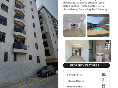 3 Bedroom Apartment with BQ Available