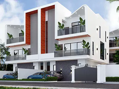 Exquisite Newly Built Contemporary 4 Bedroom Detached Duplex All Room