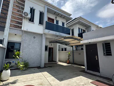 4 Bedroom Semi Detached Duplex with a BQ and Security House