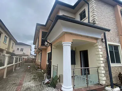 Luxury 4 Bedrooms Semi Detached Duplex Without No BQ .