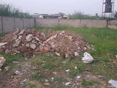 Land Measuring About 500SQM Fenced and Gated