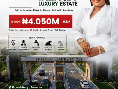 Plots of Land Selling at Prelaunch Price — Aguleri, Anambra