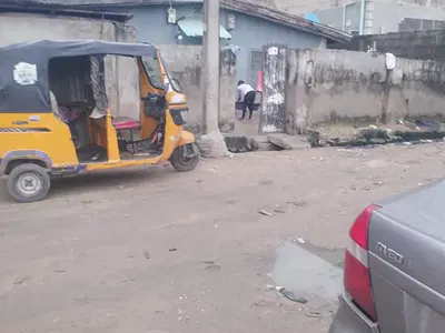 A Bungalow on More Than Half a Plot of Land at Off Agboyi Road Alapere