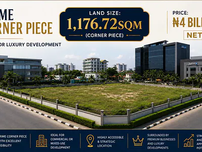 1, 176.72SQM Prime Corner Piece Land for Luxury Development
