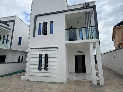 Newly Constructed 4 Bedroom Detached Duplex with a Study Room, a BQ